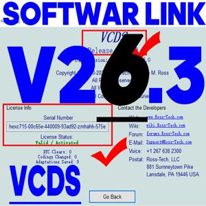 VAG COM OBD2 스캐너 HEX V2 USB 인터페이스 업데이트 소프트웨어 (폭스바겐, 아우디, 스코다용, 무제한 VIN, Atmega162, 다국어 지원 VCDS 툴)