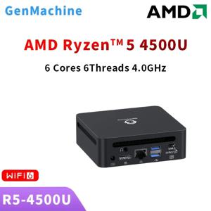 GenMachine 미니 PC Windows 11 Ryzen 4300U 4500U 4600H 4800H 5300U 5500U 5600H 5600U CPU DDR4 3200mhz WiFi6 게임용 PC 컴퓨터