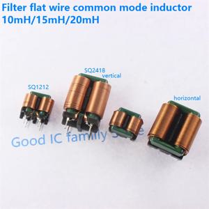 1PCS SQ1212 SQ1010 SQ2820 SQ1515 SQ1918 SQ2418 SQ3324 2MH 5MH 10MH 20MH 30MH 25MH 필터링 된 플랫 라인 공통 모드 인덕터