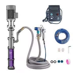 브러시리스 모터 다기능 휴대용 리얼 스톤 스프레이 기계, 퍼티 코팅 장치, 고압 벽 페인트 분무기, 3.0KW