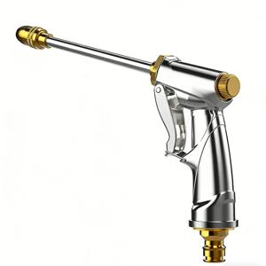 조절 가능한 정원용 분무기 고압 물 호스 노즐 스프레이 건 (식물 물주기용)