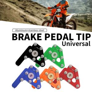 KTM EXC 야마하 YZF 혼다 CRF 가와사키 KX250 KX250F CNC 오토바이 부품 알루미늄 전기 자전거용 범용 풋 브레이크 페달 레버 팁