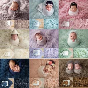 150x90cm 그리스 양모 담요 신생아 사진 Flokati 소품 스튜디오 사진 100% 그리스 양모 담요 배경 박제 액세서리