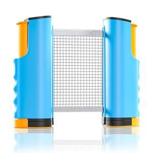 72인치 접이식 탁구 네트 (클램프 포함) 휴대용 탁구 네트 랙, 모든 테이블 교체용 탁구 네트 랙 포스트