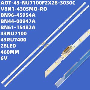 43인치 TV용 TV LED 백라이트 AOT_43_NU7100F_2X28_3030C UE43NU7100 UN43NU7100 BN44-00947A UE43NU7120 UE43NU7170 BN96-45954A