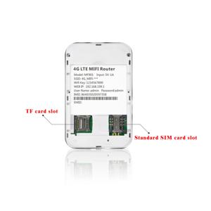 우수-4G Lte 포켓 와이파이 라우터 자동차 모바일 핫스팟 무선 광대역 Mifi 잠금 해제 모뎀(Sim 카드 슬롯 포함)