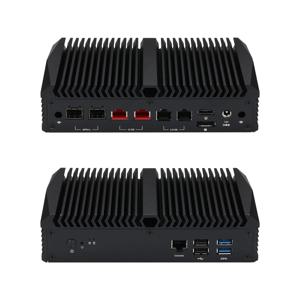 미니 PC Q10900U6 S13 2 ×X710-BM2 10 기가비트 SFP+2, 2 ×X540 10 기가비트 LAN,2 ×I226-V 2.5 기가비트 LAN 방화벽 라우터