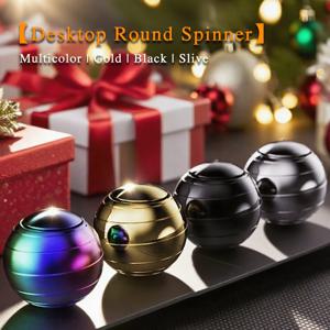 프리미엄 메탈 EDC 스피너 피젯 장난감, 성인 스트레스 해소 및 집중력 향상, 내구성 있는 부드러운 베어링 데스크탑 장난감 (사무실 및 불안 완화용)