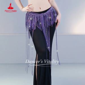 벨리댄스 의상 삼각형 태슬 힙 스카프 성인 및 어린이용 오리엔탈 댄스 연습 액세서리 벨트 무용수의 활력