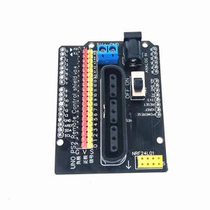 쉴드 보드 서보 컨트롤러 PWM 드라이버 보드 아두이노 DIY 키트 로봇 팔 무선 제어 로봇 자동차 PS2 핸들 호환