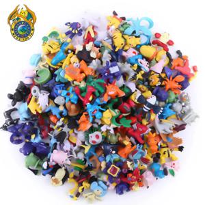24-144 Pcs 포켓몬 액션 피규어 2-3CM 반복되지 않는 미니 피규어 모델 장난감 피카추 애니메이션 어린이 수집 인형 생일 선물