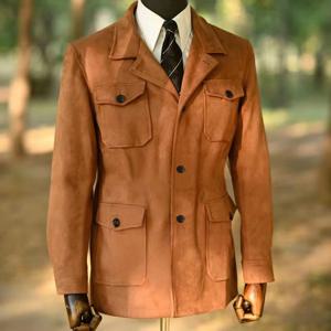 남성 플러스 사이즈 클래식 벨벳 블레이저 싱글 브레스티드 울 혼방 사냥 코트 네 개의 포켓 눈꽃무늬 스포츠 코트