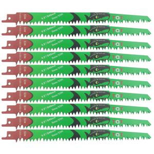 목재, 통나무 및 가지 절단용 5피스 S1531L 왕복/세이버 톱날 세트, 정원 및 다목적 가지치기용 다용도 톱날 [De - 아마도 불완전한 단어, 문맥이 필요하여 완전한 번역이 불가능]