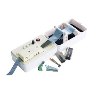 패브릭 공예 도구 스트립 메이커 재봉 및 퀼팅 간편 바이어스 바인딩 테이프 메이커 기계 6가지 다른 크기의 팁 포함