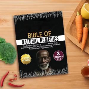Dr.Sebi 자연 치료법 성경 하드커버 책 건강한 생활 방식 가이드 실용적인 방법 포함