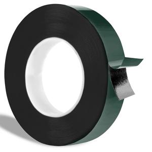 10M PE 양면 폼 테이프 6-50cm 폭 블랙 스폰지 초강력 자가 접착 방수 헤비 듀티 마운팅 테이프
