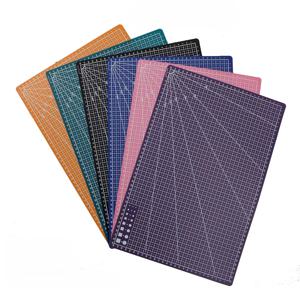 PVC 커팅 매트 단면 A3/A4/A5 작업대용 패치워크 재봉 DIY 나이프 조각 가죽 수공예 패드