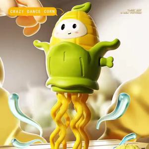 크롤링 문어 옥수수 모양 춤추는 문어 인터랙티브 시계태엽 교육용 학습 게임 개발 장난감 어린이 선물