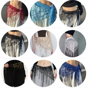 다용도 벨리댄스 허리 체인 태슬 삼각 스카프 허리 벨트 재즈댄스 액세서리 인디언 댄스 휴일 장식 커튼