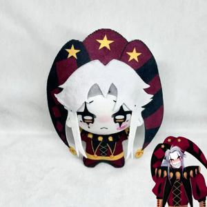 게임 더 프릭 서커스 피에로 코스프레 인형 플러시 인형 면 인형 부드러운 플러시 인형 카니발 액세서리 할로윈 소품