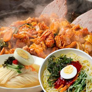 참닭 춘천 닭갈비700g4팩+옛날물쫄면 물+비빔 반반세트(면2kg+육수5봉+양념장40g5봉)총10인분