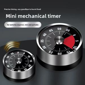 스테인리스 스틸 타이머, 주방 찜 타이머, 가정용 및 상업용 베이킹 카운트다운 알림, 사용하기 쉬운 자석 타이머