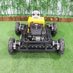 맞춤형 원격 제어 트랙형 잔디깎이(60) ° 등산, 과수원 및 황무지 제초, 모든 지형 제초기