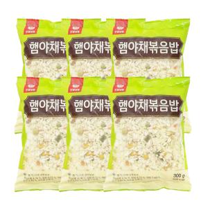 천일냉동 햄야채 볶음밥 300g 6개