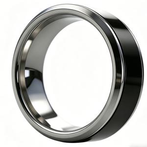 스테인레스 스틸 금속 NFC Ntag216 링 프로그래밍 가능 888바이트 남녀 결혼 반지, 기념일 데이터 기록 가능 ﻿