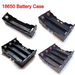 새로운 DIY ABS 18650 전원 은행 케이스 1X 2X 3X 4X 18650 배터리 홀더 보관함 케이스 1 2 3 4 슬롯 배터리 컨테이너 하드 핀