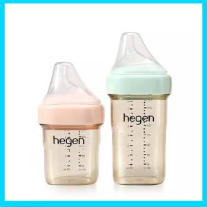 Hegen 아기 병 원래 병 PPSU 선물 상자 저장 뚜껑 젖꼭지 물병 어린이 아기 항목 무료 배송