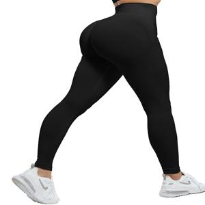 여성 레깅스 버블 엉덩이 피트니스 레깅스 슬림 하이 웨이스트 레깅스 Mujer Seamless Fitness Legging
