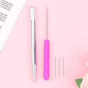 인형 머리 재뿌리 바늘 키트, 다시 칠하기, 아기 머리 재뿌리 뽑기 도구, 가발 만들기 용품 액세서리 세트, 1 세트