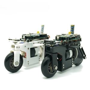 2WD RC 밸런스 자전거 Cubli 셀프 밸런싱 플라이휠, 3D 프린팅 앱 제어, DC 모터 오토바이, STM32 프로그래밍 가능 로봇 자동차