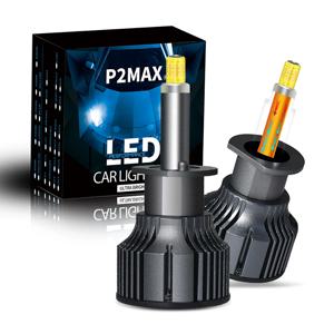 구리 기둥 6면 360 LED 헤드라이트 전구 H1 H7 H8 H11 9005 HB3 9006 HB4 9012 HIR2 6000K 자동차 헤드라이트 라이트용 슈퍼 화이트