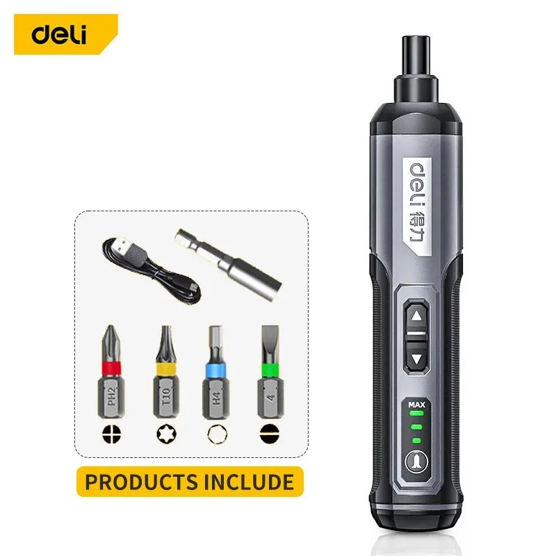 미니 전기 스크루 드라이버 세트 USB 충전식 2000mah 조정 전원 드릴 다기능 분해 토크 수리 도구 키트