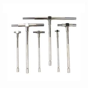 Torx 스크루드라이버 T 타입 알렌 육각 렌치, 크롬 스패너 T자형 수공구 확장 T 소켓 렌치, 6 개