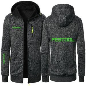 Festool Tools 브랜드 남성용 후드 티 스웨터 자카드 까마귀 양털 남성용 후드 티셔츠 남성용 Hoody Man Sweatshirt