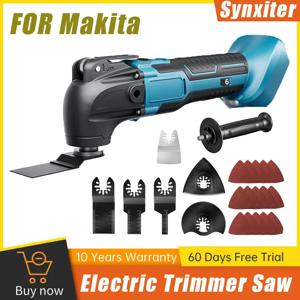 Makita 18V 배터리 용 진동 멀티 도구 전기 톱 트리머 긁기 샌딩 전동 공구 절단 용 진동 도구