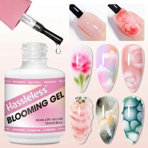 이 15ml 네일 블루밍 젤은 네일 아트의 예술성과 아름다움을 강화하는 블루밍 효과를 지닌 기능성 젤입니다. 그것은이다.