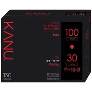 맥심 카누 미니 마일드로스트 아메리카노 인스턴트 커피 130T 1통