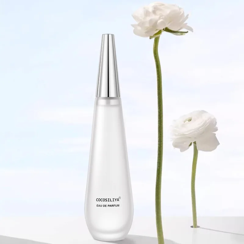 100ml 여성용 우아한 꽃 오 드 퍼퓸 로터스 로즈 피오니 앰버와 머스크가 함유 된 오래 지속되는 신선한 꽃 우디 향기