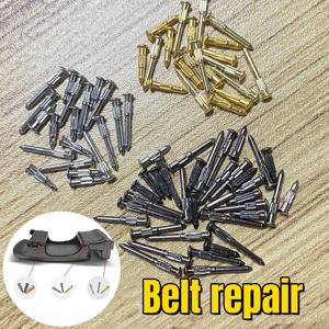 DIY 가죽 벨트 수리 액세서리 버클 나사 남성 자동 버클 플레이트 리벳 핀 허리 벨트 고정 페그