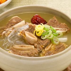 진하고 담백한 진한 소 갈비탕 600g X 10팩 (실온보관)