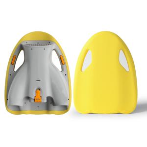 카몰레치 60분 3단 속도 조절 휴대용 전동 SUP 모터 부스터 핀 프로펠러 수중 스쿠터 킥보드 서핑보드 (어린이 및 성인용)