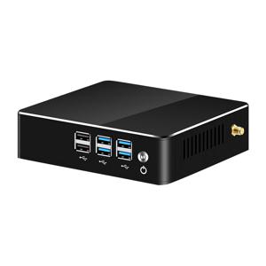인텔 코어 i7-5500U i5-4200U 팬리스 미니 PC 본체 키트 리눅스 지원 Pfsense WiFi 컴퓨터 4xUSB3.0 4xUSB2.0 1xHDMI