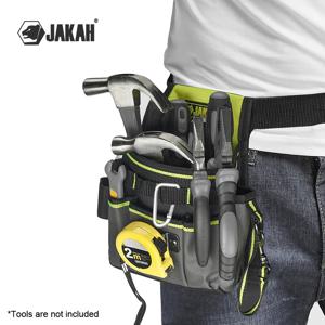 Jakah 도구 주머니, 전기 기술자 도구 주머니, 프리미엄, 전문 멀티 포켓 주최자 HL148