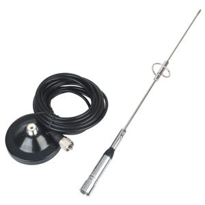 나고야 NL-770S 2M 70cm 모바일 라디오 안테나 VHF UHF 144/430MHz 150W 마그네틱 마운트 5M RG-58 동축 케이블 HIROYASU IC-980Pro용