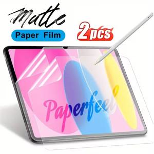 아이패드 10 10세대 프로 13 M4 M5 12.9 2025 스크린 보호필름 아이패드 에어 11 5 4 M3 M2 A16 9세대 미니 6 7용 종이 느낌 필름 2개