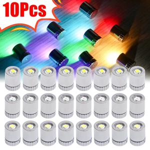 10Pcs 작은 미니 LED 빛 배터리 구동 다채로운 전구 전자 장난감 액세서리 파티 새해 휴일 장식